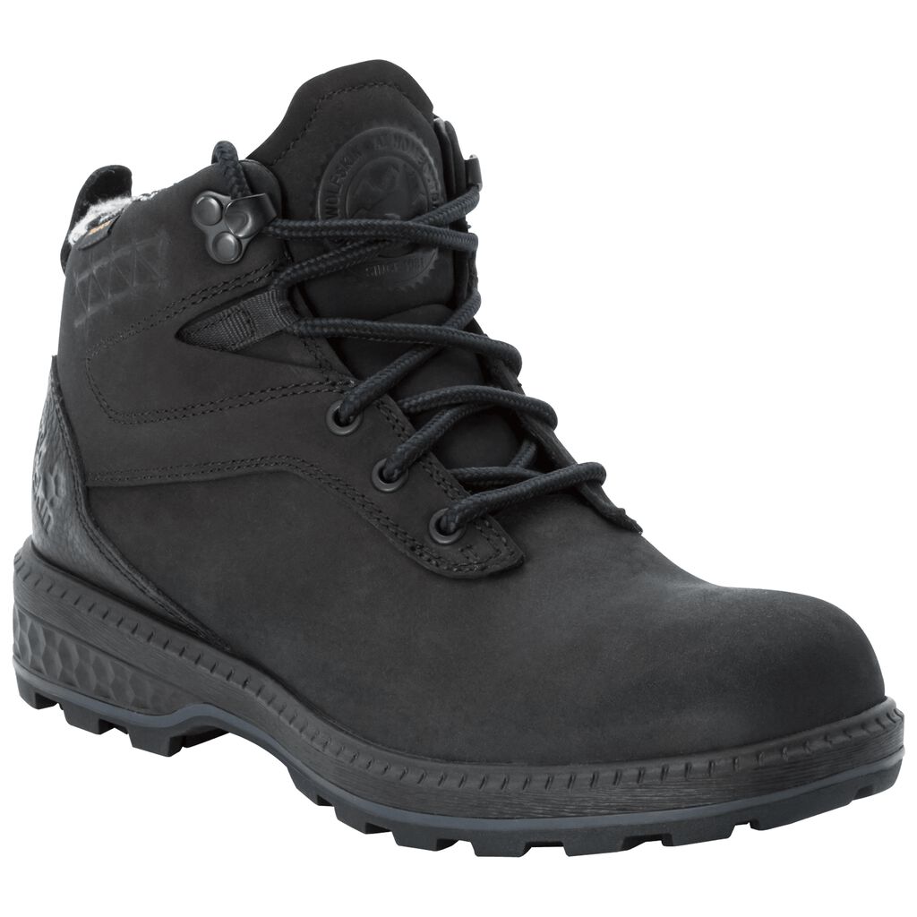 Jack Wolfskin JACK RIDE TEXAPORE MID Chaussures Femme Noir - RKPINUY-98